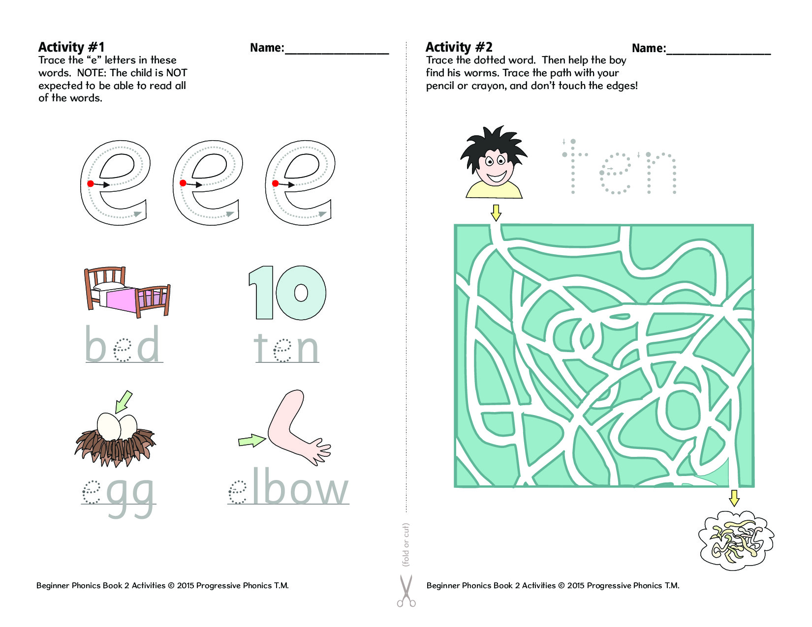 BEGINNER BOOK 2 ACTIVITY WORKSHEETS