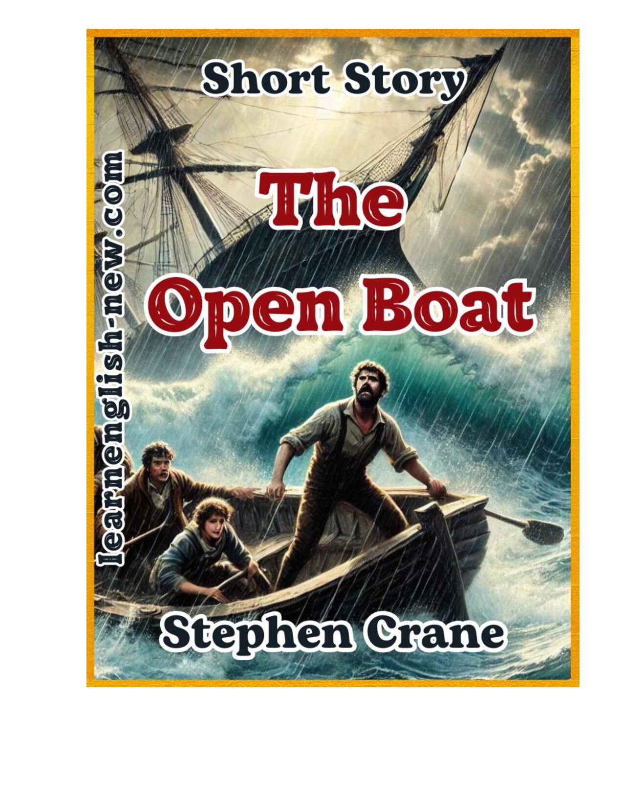 THE OPEN BOAT BY STEPHEN CRANE PDF BOOK