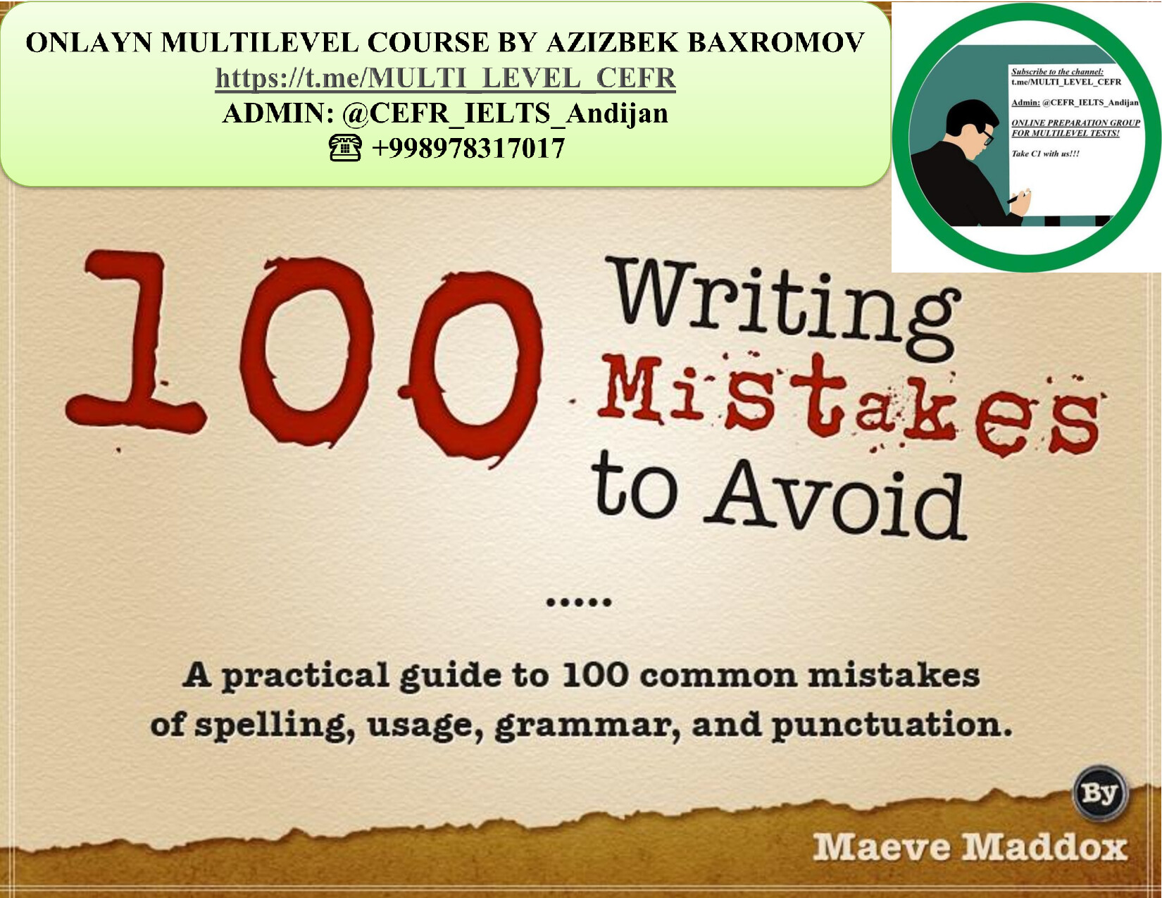 100 WRITING MISTAKES