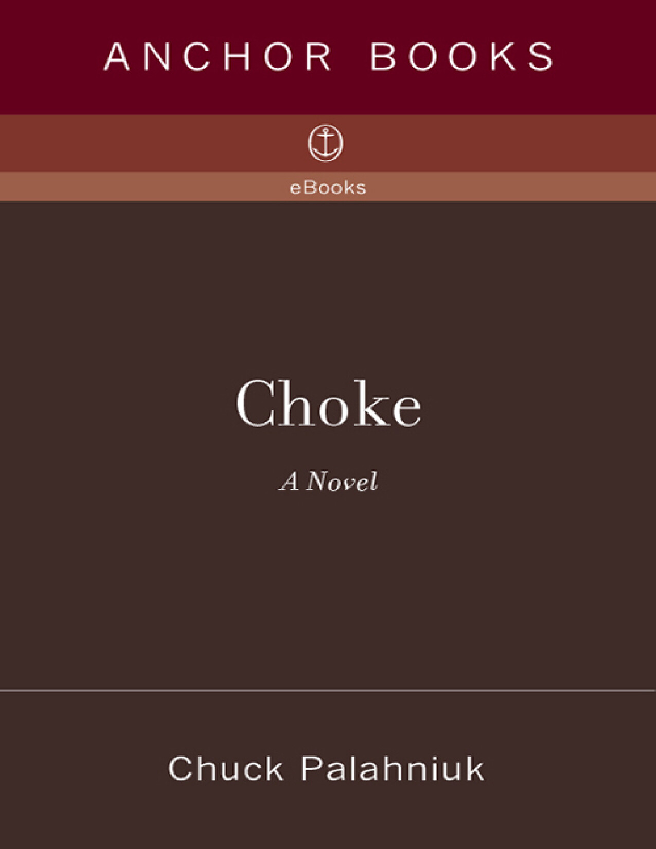 CHOKE A NOVEL  BY CHUCK PALAHNIUK