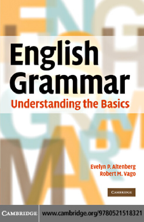 ENGLISH GRAMMAR  UNDERSTANDING THE BASICS