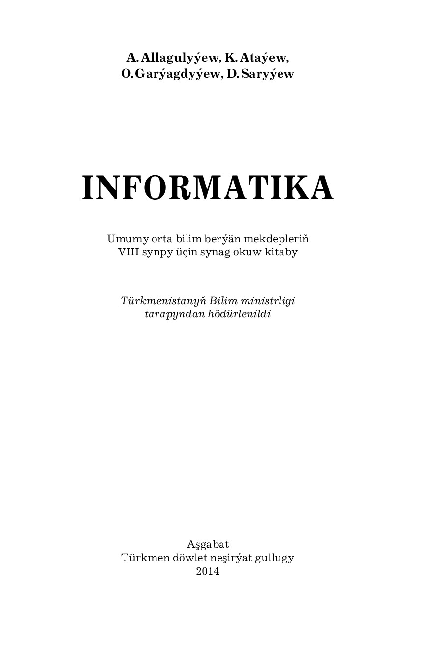 INFORMATIKA 8