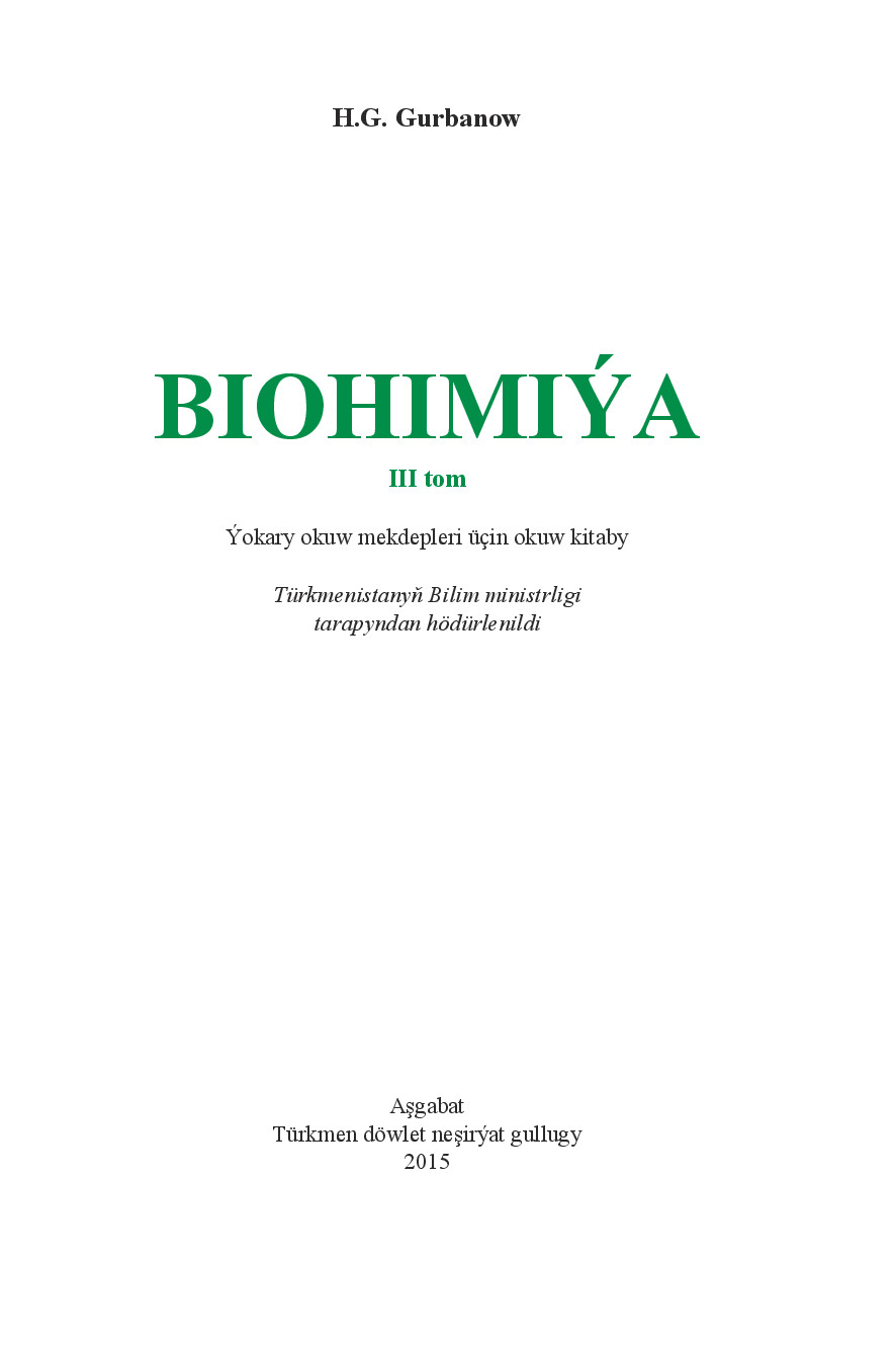 BIOHIMIÝA III