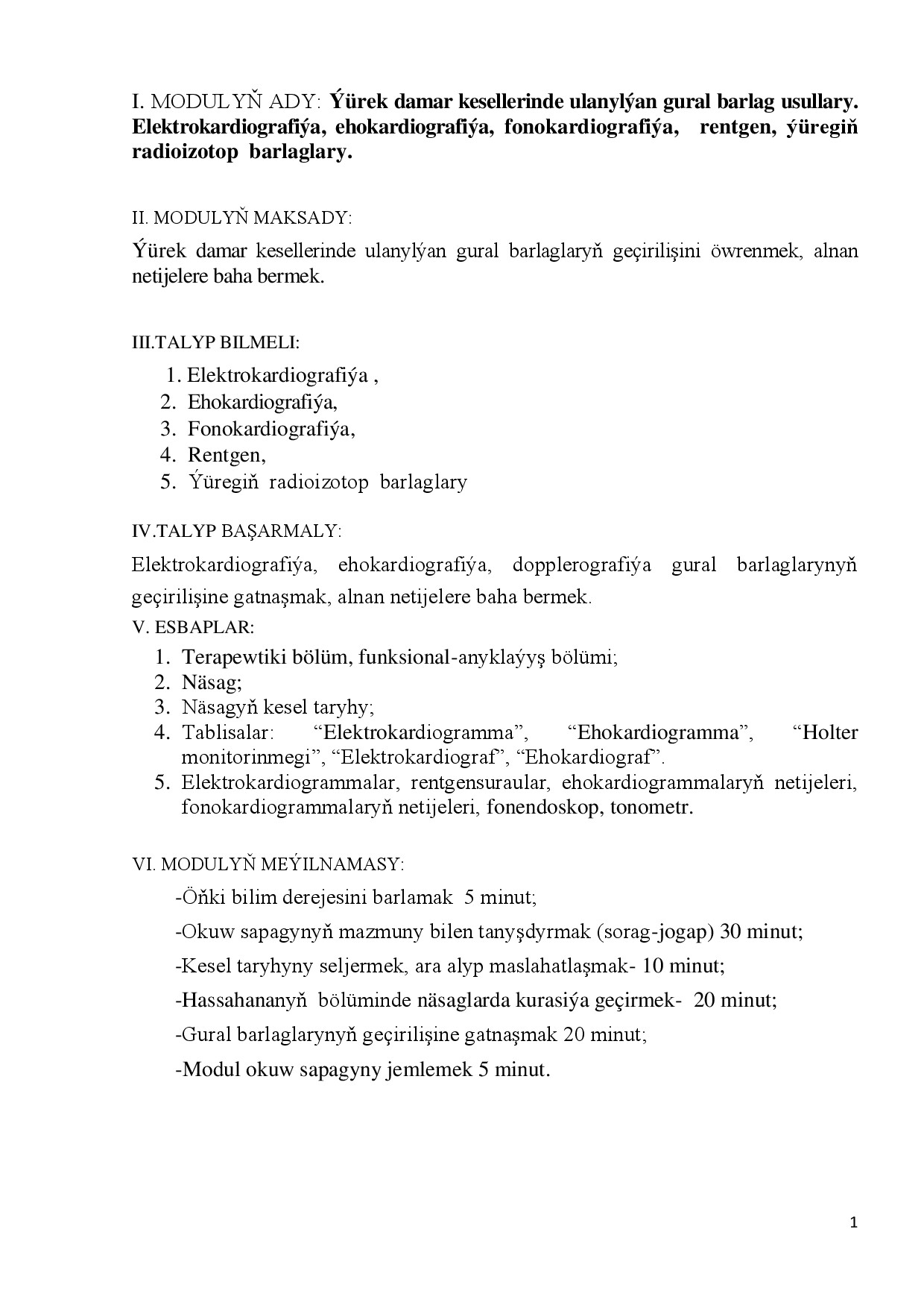 ÝUREK INSTRUMENTAL BARLAG USULLARY.