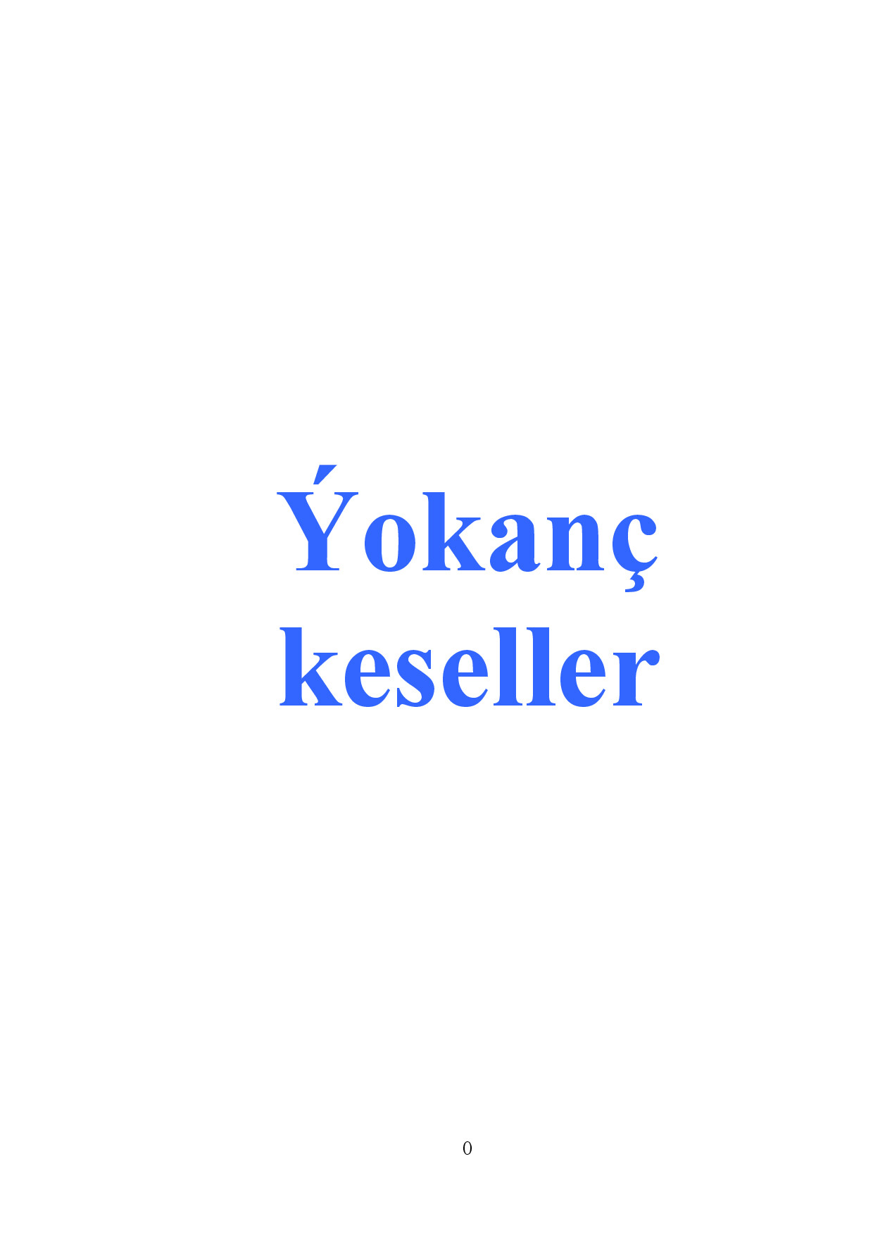 ÝOKANÇ KESELLI
