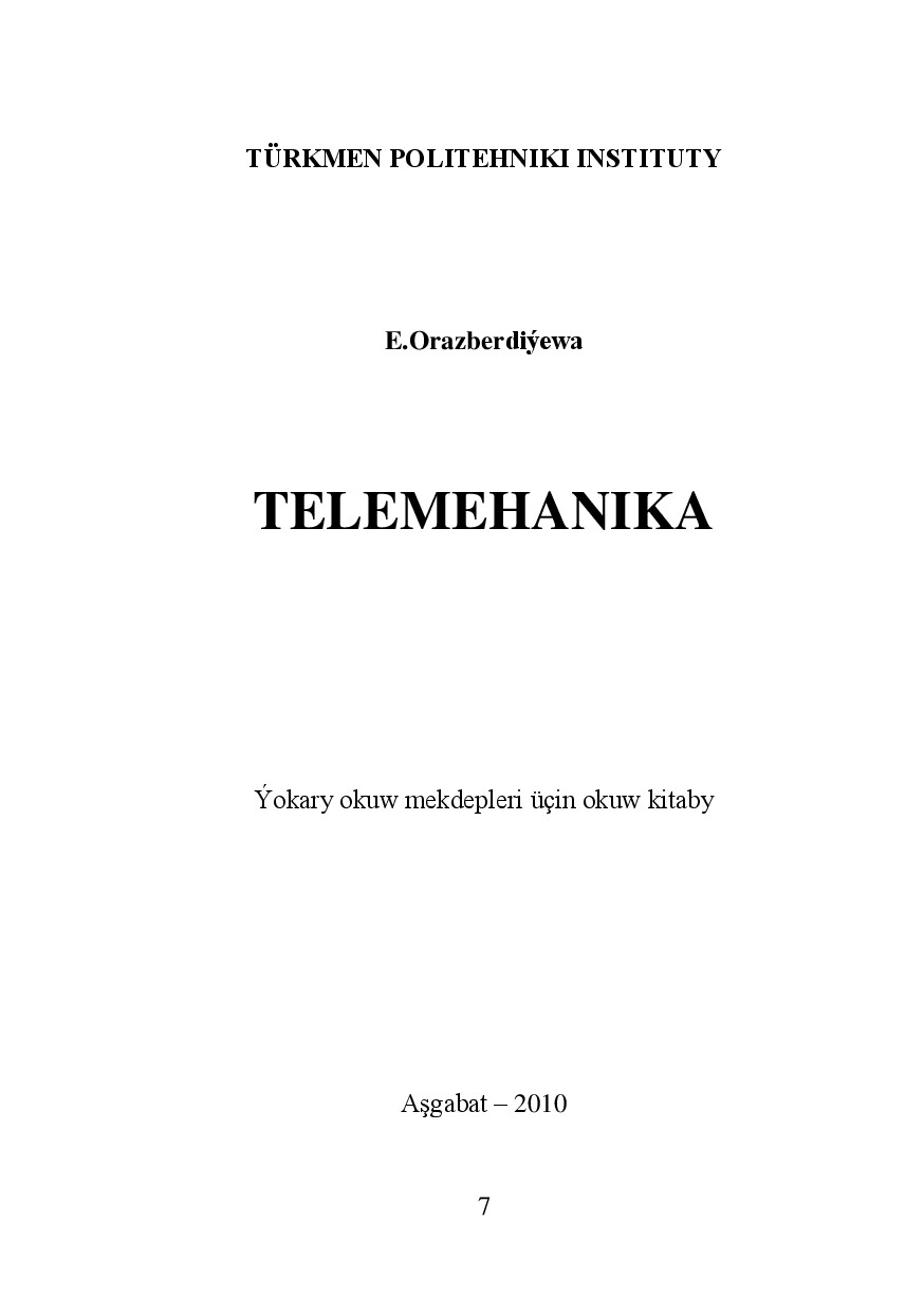 TELEMEHANIKA