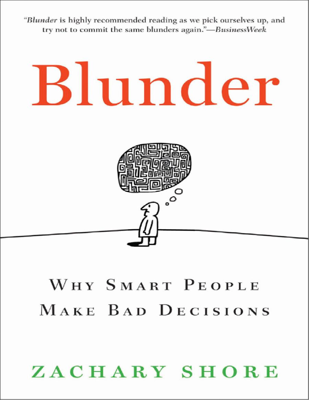 BLUNDER   ZACHARY SHORE