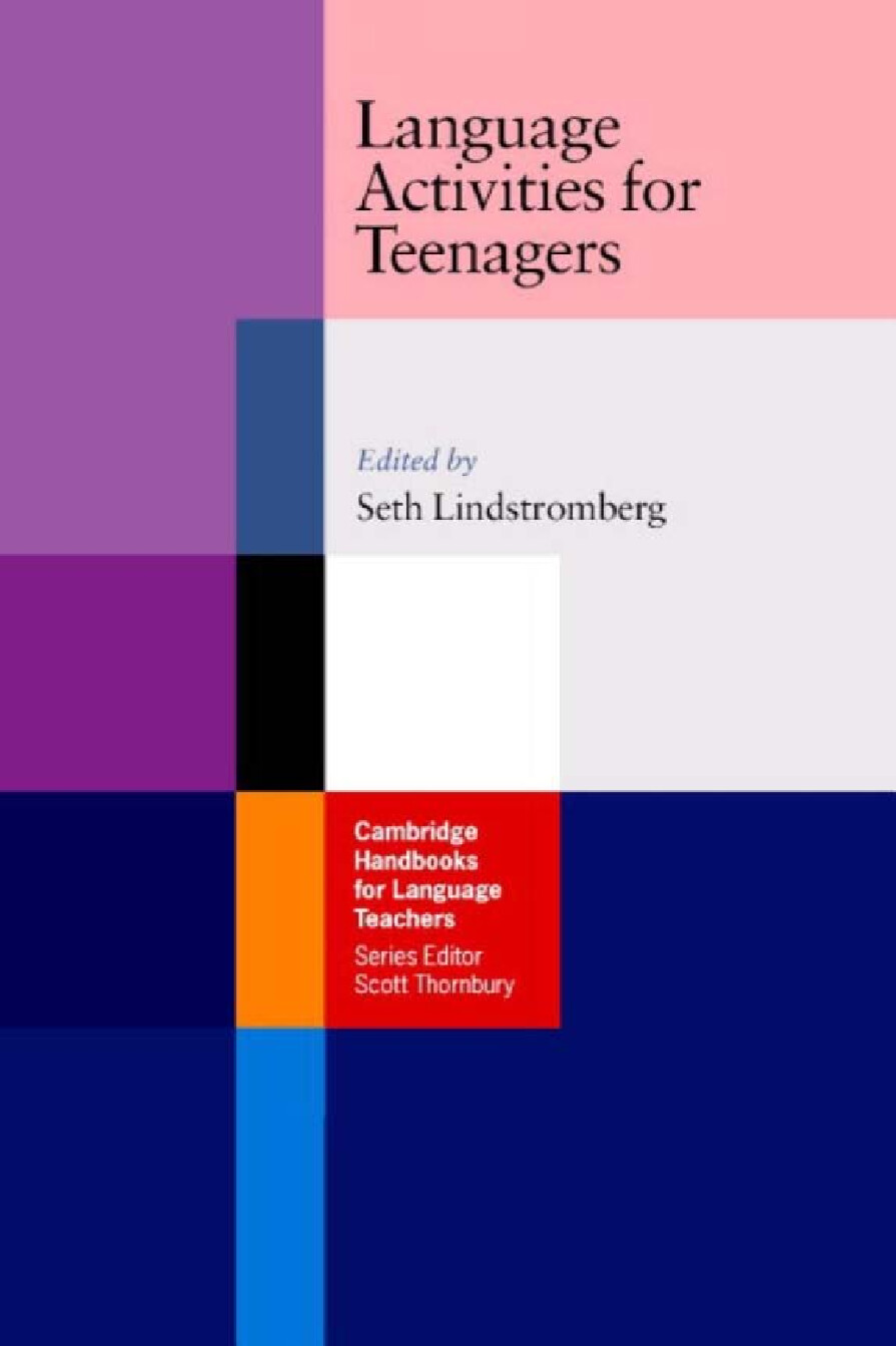 Language Activities For Teenagers By Seth Lindstromberg