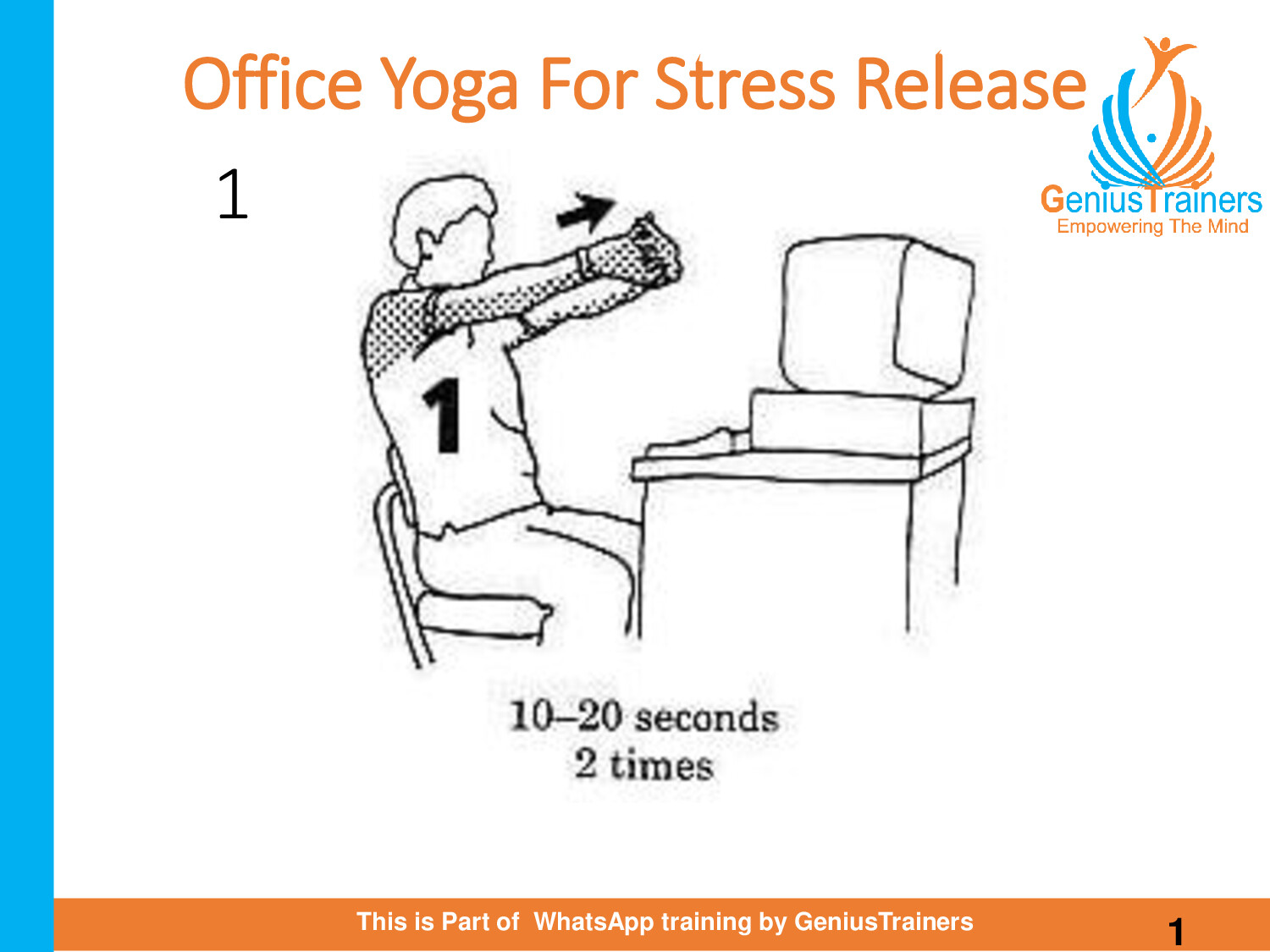 OFFICE YOGA FOR STRESS RELEASE