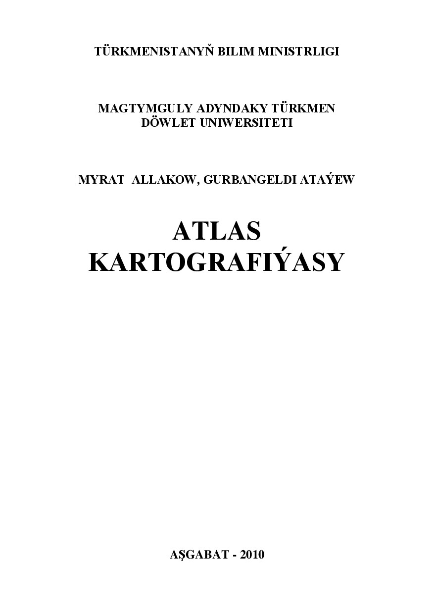 ATLAS KARTOGRAFIÝASY
