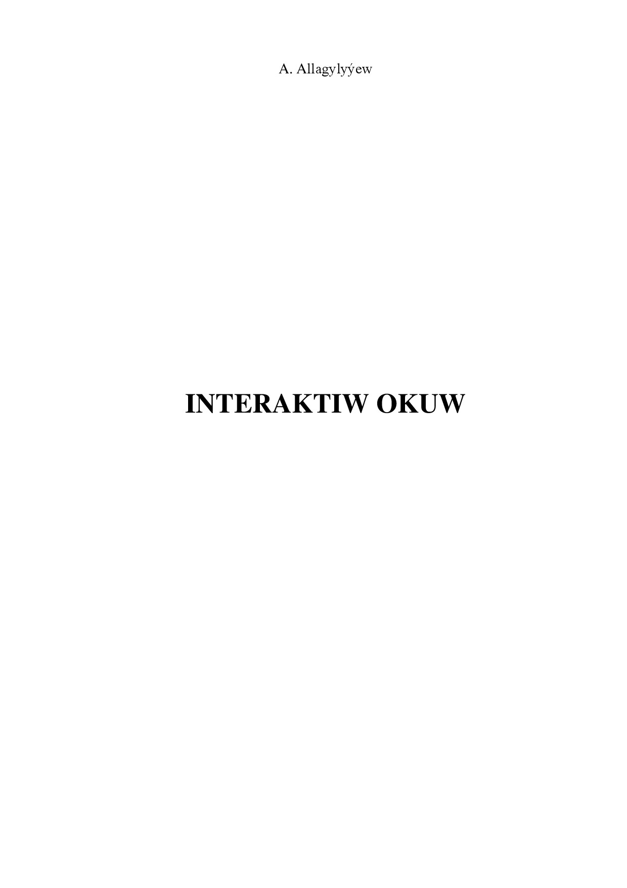 INTERAKTIW OKUW