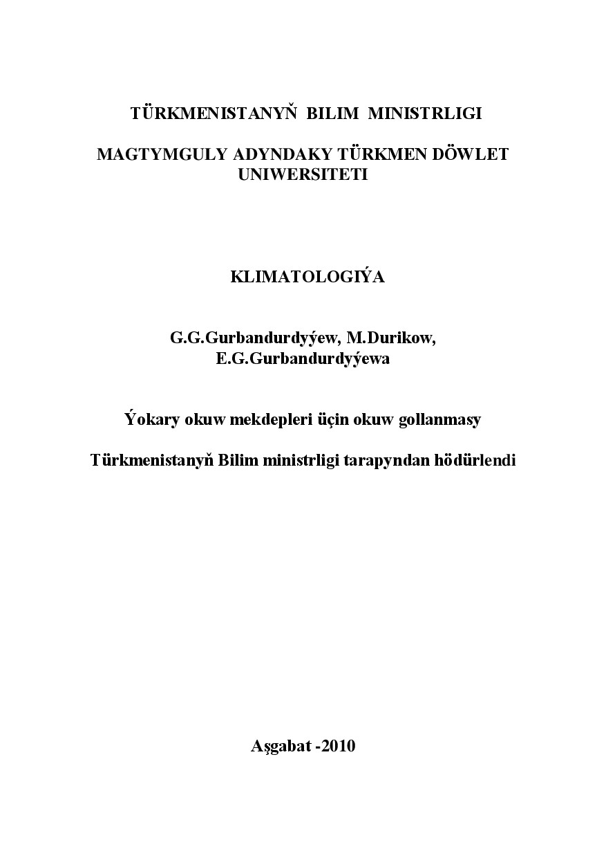 KLIMATOLOGIÝA