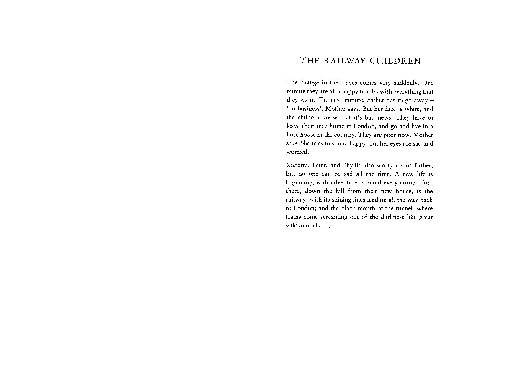 OXFORD BOOKWORMS   THE RAILWAY CHILDREN STAGE 3