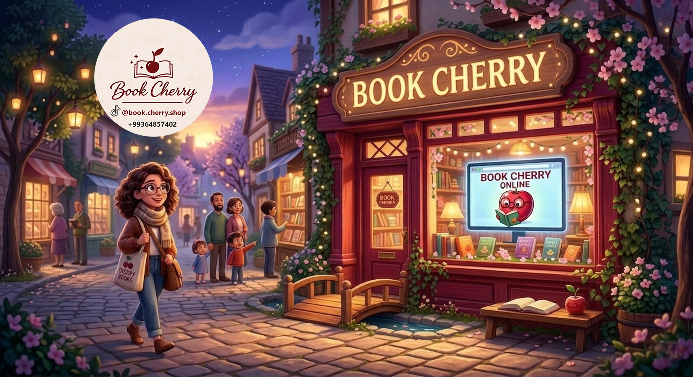🍒 Sanly D&uuml;n&yacute;&auml;niň Edebi&yacute;at Hazynasy: &ldquo;Book Cherry&rdquo; bilen Tanyş Boluň!
