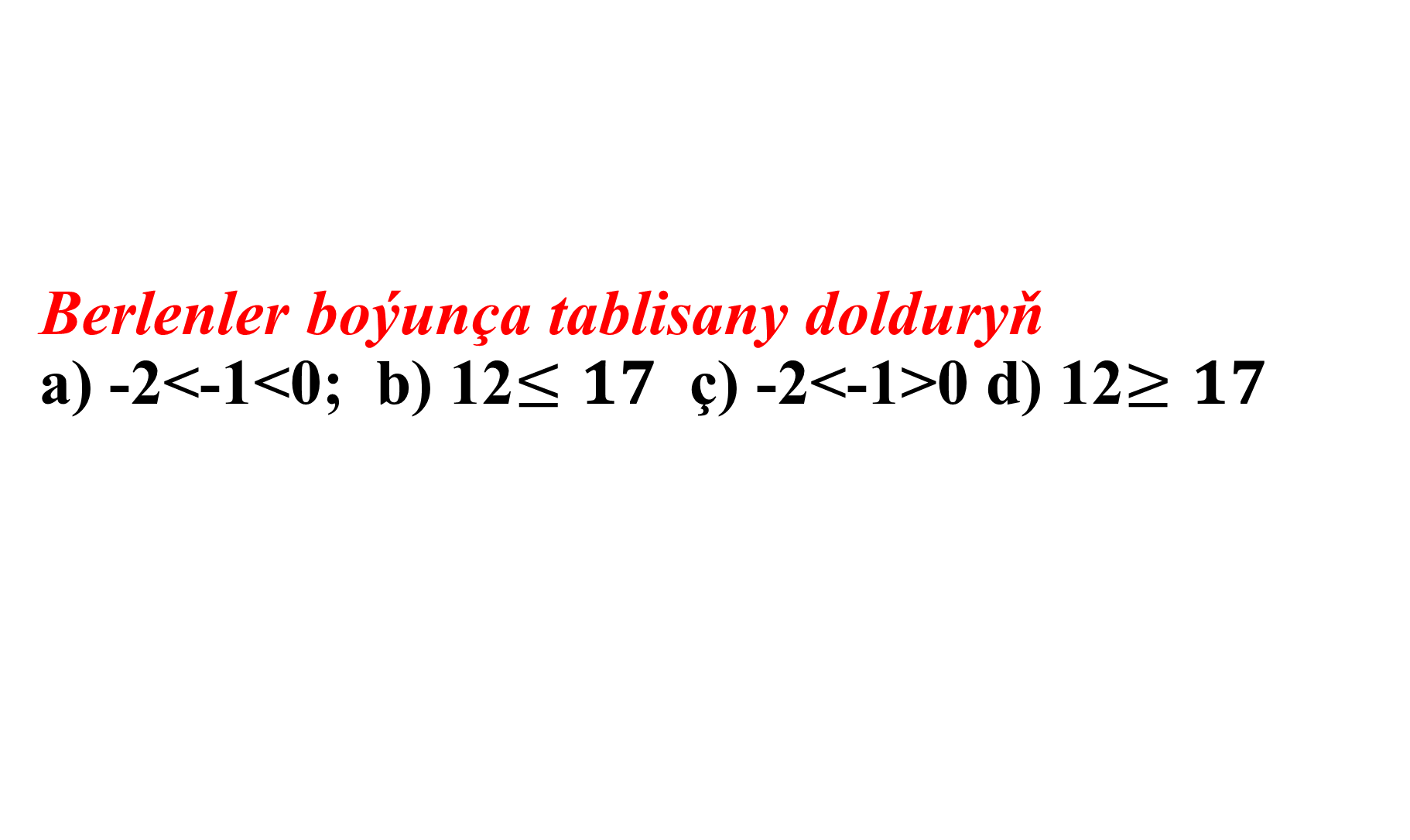 PIKIR AÝTMA FORMASY