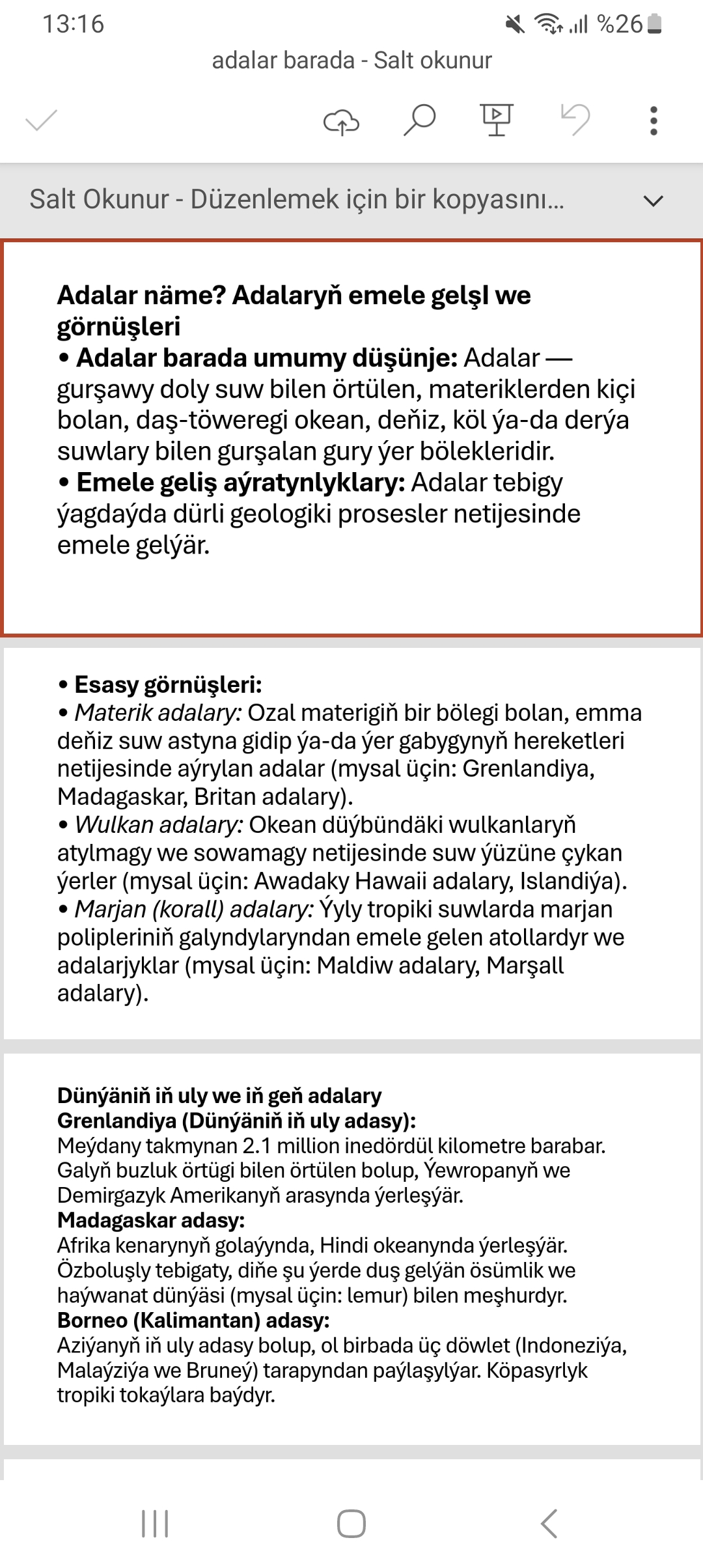 ADALAR BARADA