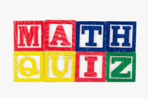 MATH VOCABULARY QUIZ 1