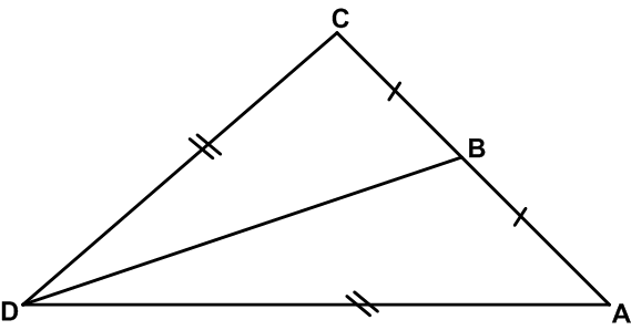 PRIZNAKI RAVENSTVA TREUGOLNIKOV I SVOJSTVA RAVNOBEDRENNOGO TREUGOLNIKA PREZENTACIYA PO GEOMETRII