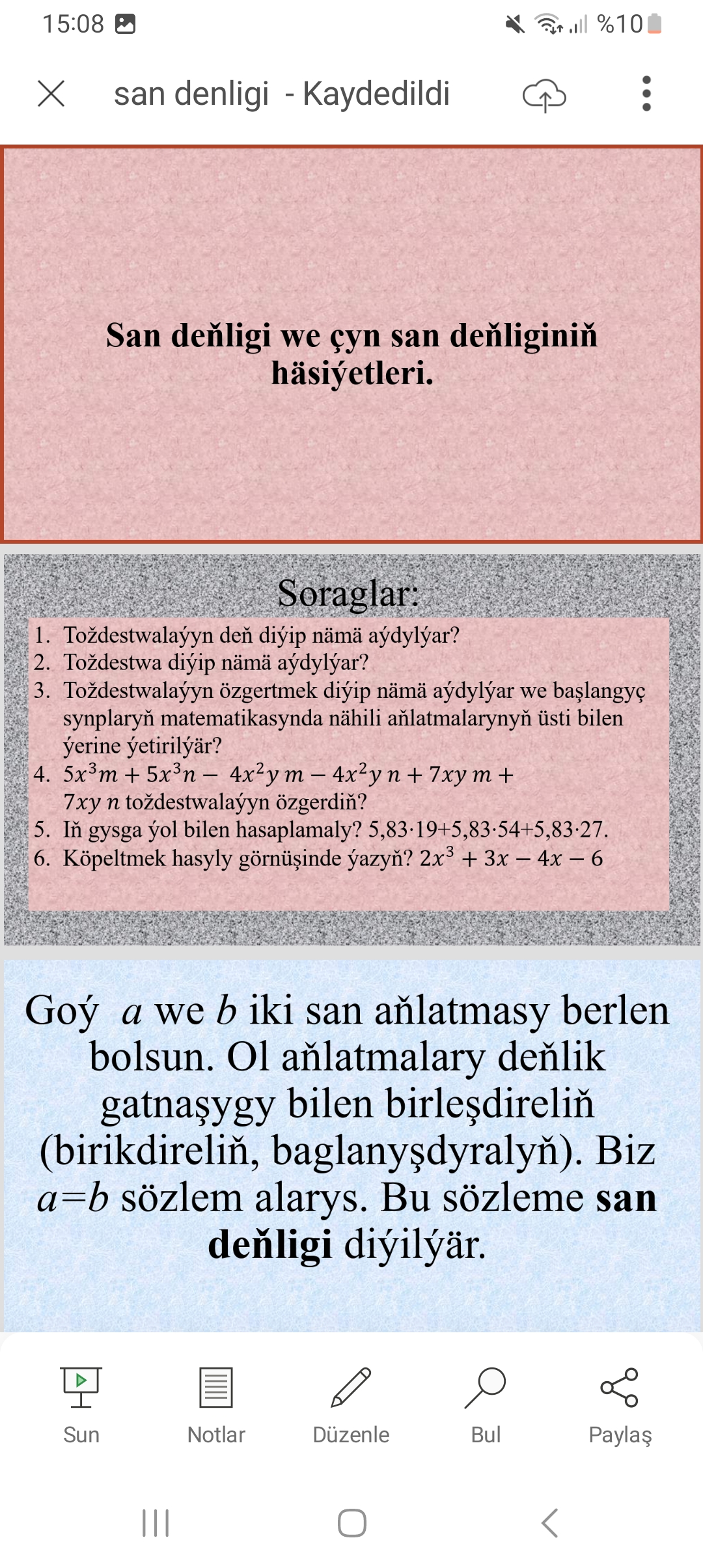 SAN DENLIGI