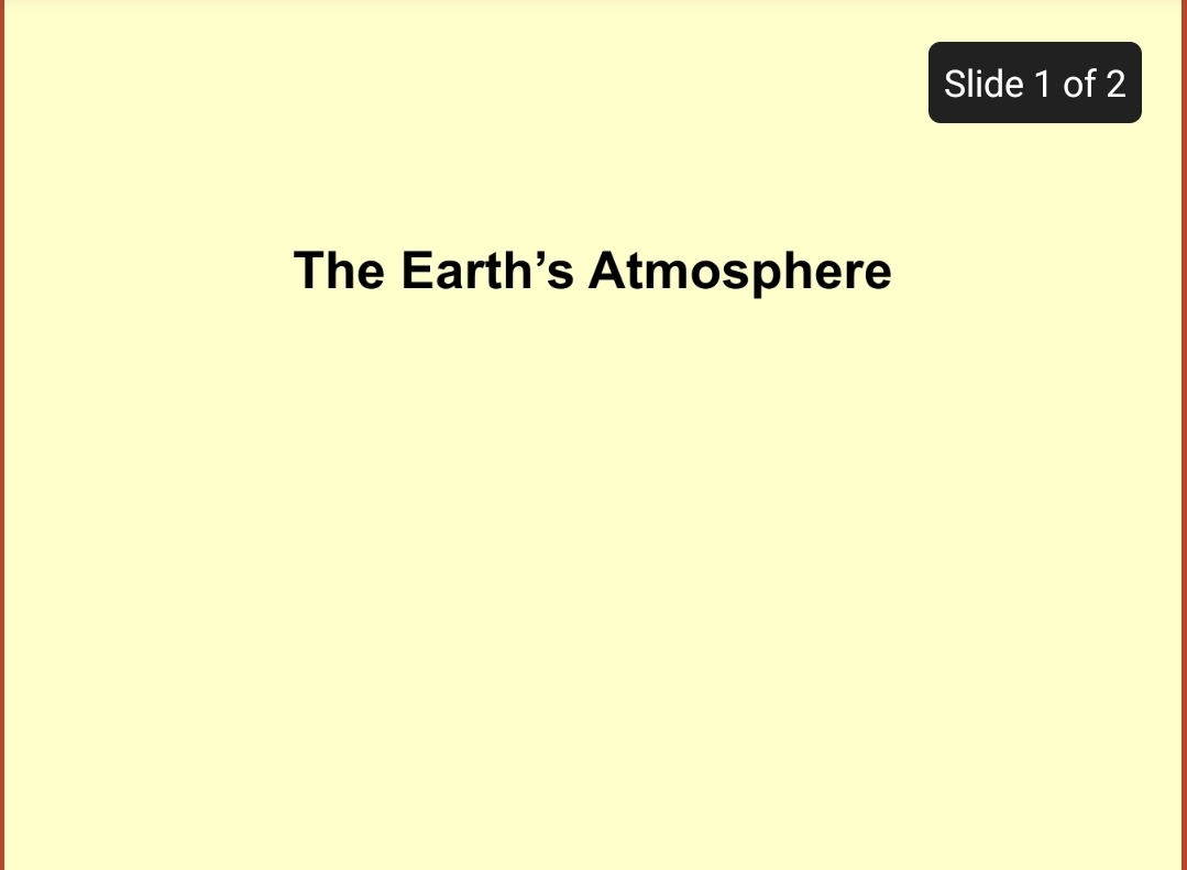 EARTHS ATMOSPHERE