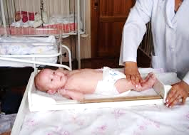 1 ýaşa çenli çagalarda antropometriýa barlagy