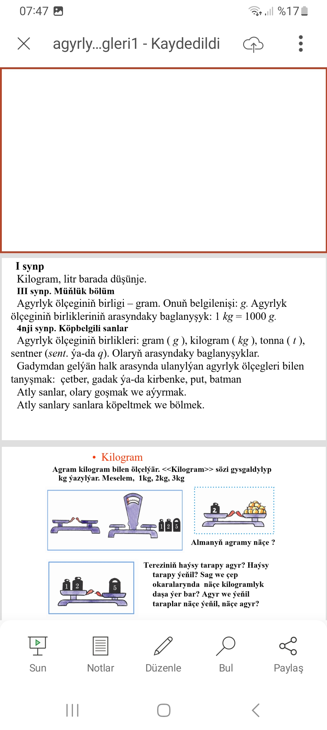 AGYRLYK OLÇEGLERI1