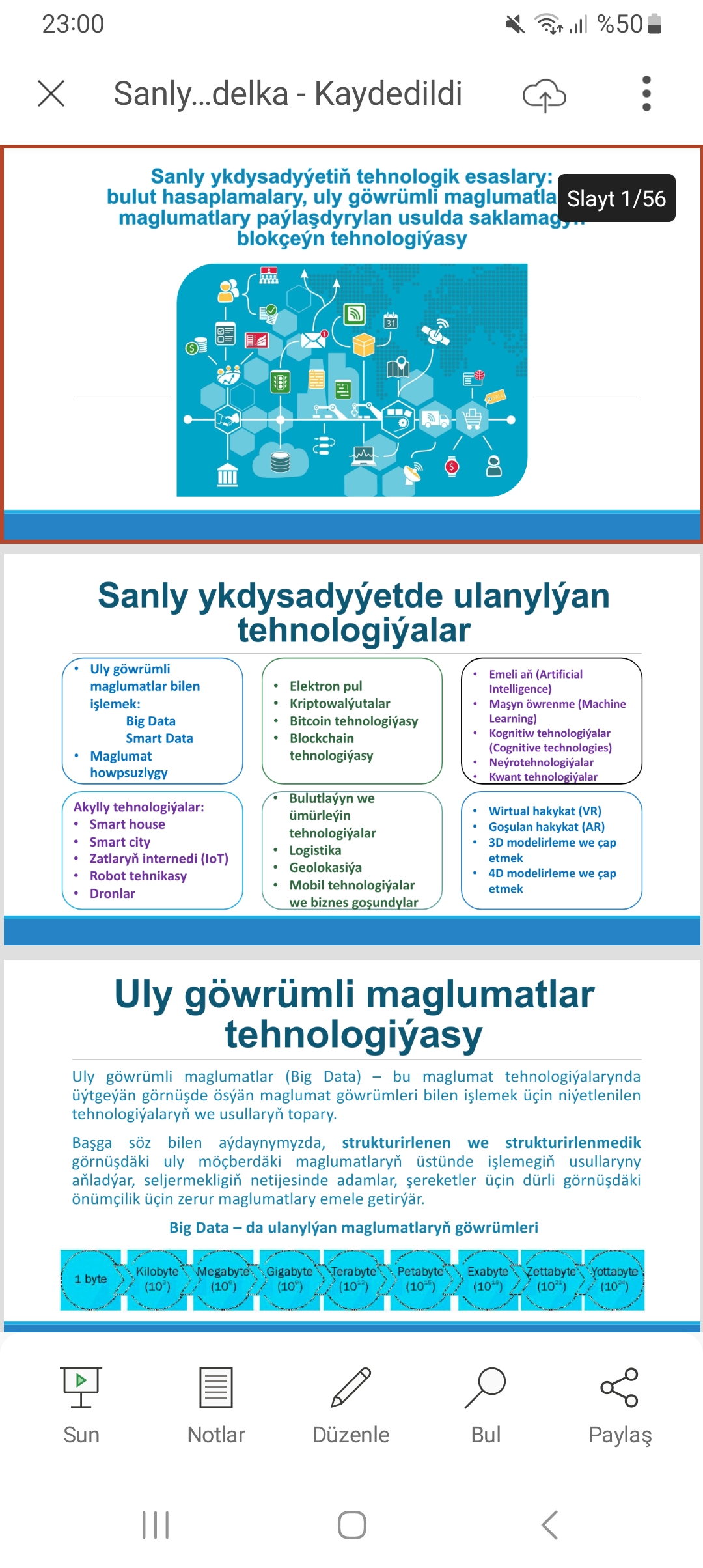 LEKSIÝA SANLY YKDYSADYÝET