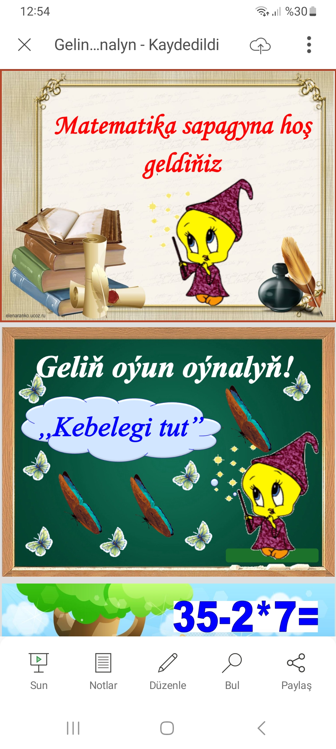 GELIN OYUN OYNALYN