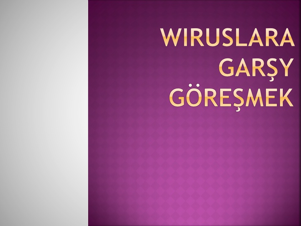 Antiwirus programmasy